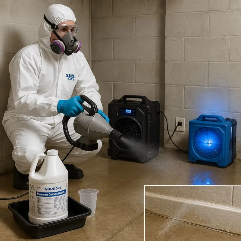 Sanitization and Odor Removal process in Shelbyville, KY