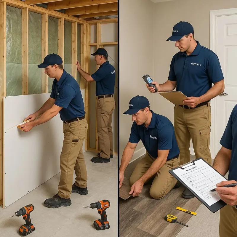 Repairs and Reconstruction process in Shelbyville, KY