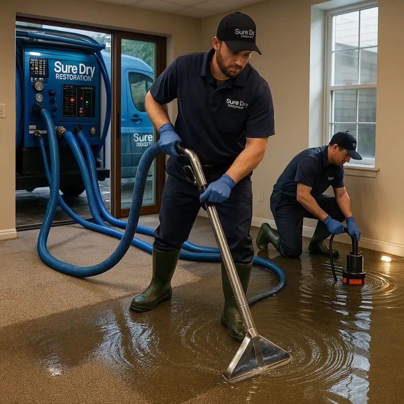 Water Extraction and Removal process in Shelbyville, KY